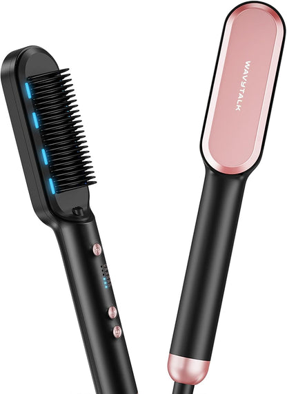 CEPILLO ALISADOR ALISSMAX PREMIUM | ANTI FRIZZ+ 1 AÑO GARANTIA EXCLUSIVA - Shopful