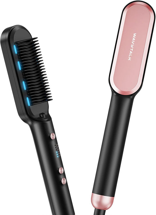CEPILLO ALISADOR ALISSMAX PREMIUM | ANTI FRIZZ+ 1 AÑO GARANTIA EXCLUSIVA - Shopful