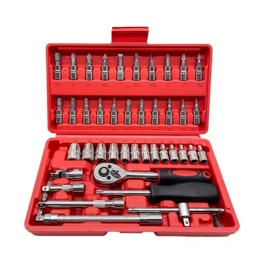 ProTool 46‑Max™ – Kit Profesional 46 Piezas - Shopful