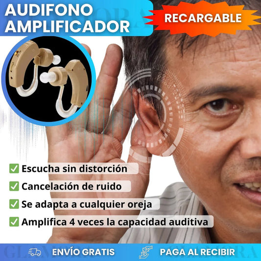 SoundMax Pro™ | Audífono Amplificador PremiumALTA CALIDAD + GARANTIA EXTENDIDA EXCLUSIVA - Shopful