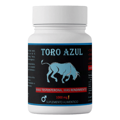 TORO AZUL™ TABLETAS PREMIUM RENDIMIENTO Y VITALIDAD 🌿 Fórmula natural sin químicos - Shopful