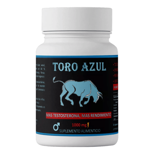 TORO AZUL™ TABLETAS PREMIUM RENDIMIENTO Y VITALIDAD 🌿 Fórmula natural sin químicos - Shopful